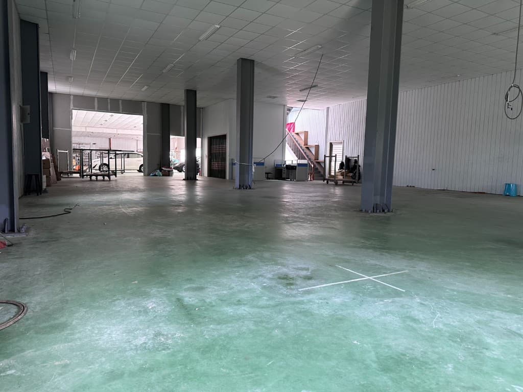 龍潭漂亮大腹地挑高鋼構廠房現場照片 10