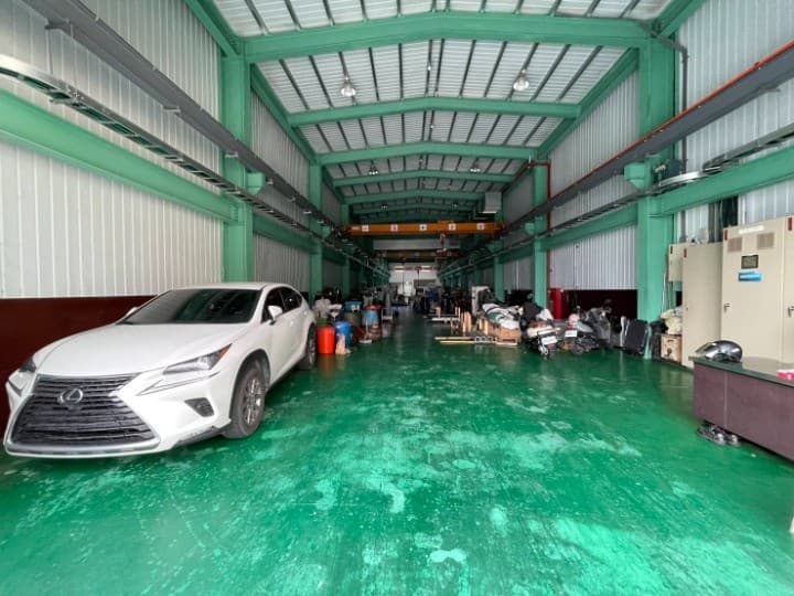 龍潭挑高天車廠房照片