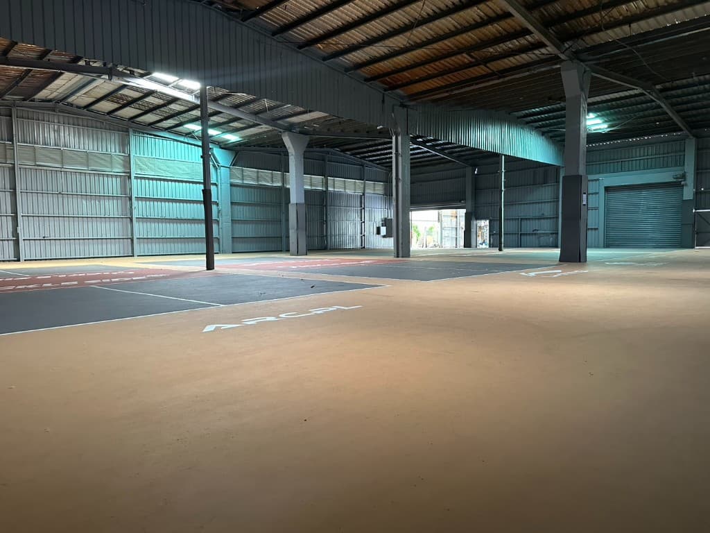 五股高CP值挑高鋼構廠房現場照片 5
